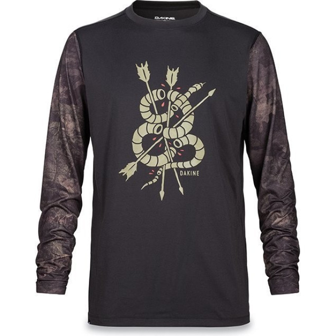 Фуфайка (термобелье) LW DAKINE GRANT CREW BLACK/PEAT CAMO Размер XL 10000686 (0610934076462)