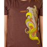 Футболка DAKINE HAIRDO S/S GIRLS BROWN Размер L 8501-115-28 (2000000340012)