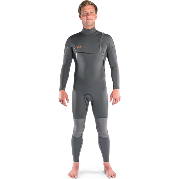 Гидрокостюм DAKINE MENS CYCLONE C/Z FULL SUIT 4/3 Graphite/Orange, размер XL DK01M43CZC1 (0604565771551)