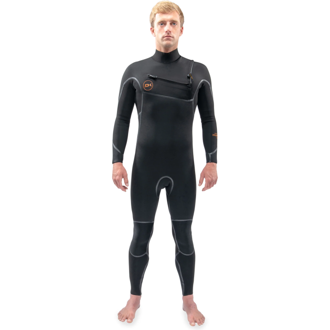 Гидрокостюм DAKINE MEN'S CYCLONE CHEST ZIP FULL SUIT 3/2mm Black, размер L DK22M32CZ (0604565591647)