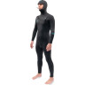 Гидрокостюм DAKINE MEN'S MISSION CHEST ZIP HOODED 4/3mm Black Размер M DK21M43HMZ (0604565433428)