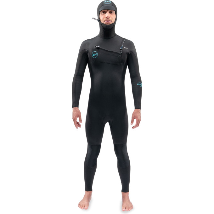 Гидрокостюм DAKINE MEN'S MISSION CHEST ZIP HOODED 4/3mm Black Размер XXL DK21M43HMZ (0604565433503)