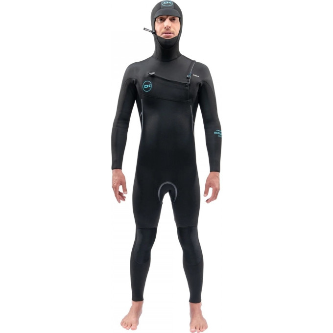 Гидрокостюм DAKINE MENS MISSION CHEST ZIP HOODED 6/5/4mm BLACK, XL DK21M654HMZ (0604565451590)