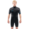Гидрокостюм DAKINE MEN'S QUANTUM CHEST ZIP SHORTY 2/2mm Black/Grey, размер S DK22M22QSZ (0604565593948)