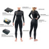 Гидрокостюм женский DAKINE WOMEN'S CYCLONE ZIP FREE FULL SUIT 3/2mm Black Размер 12 DK21W32C (0604565435842)