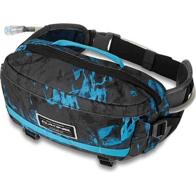 Сумка поясная с резервуаром DAKINE HOT LAPS 5L CYAN SCRIBBLE 10001803 (0610934326345)