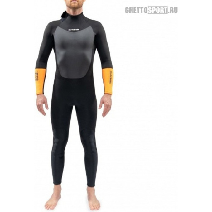 Гидрокостюм DAKINE MEN'S RTA BACK ZIP FULL SUIT 3/2mm Black/Yellow Размер XL DK21M32RTA (0604565435248)